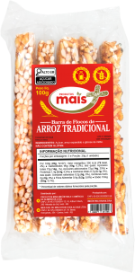 Flocos de Arroz 100g - Tradicional e Integral
