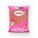 Fondant de Leite Mousse de Morango